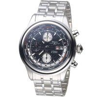 BALL 波爾錶官方授權B5Trainmaster 世界時間GMT計時機械錶-CM2052D-SJ-BK 黑43mm