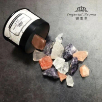 【快速到貨】御香氛天然紫水晶擴香組350g(紫水晶+白水晶250g+火山石100g)