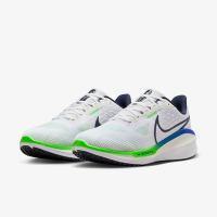 NIKE 慢跑鞋 男鞋 運動鞋 緩震 VOMERO 17 白藍綠 FB1309-100 (2R3497)