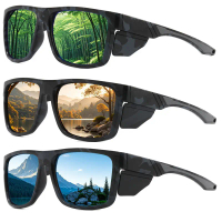 Cross-border Windproof Polarized Sunglasses Double Injection Tactical Camouflage Sunglasses Outdoor 