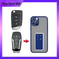 Improved PEK keyless key card for digital smart remote control of automobiles Hyundai KIA Volkswagen