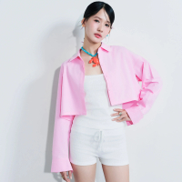 DOTTIE - Áo Sơmi Dáng Ngắn T0657 - áo sơ mi
