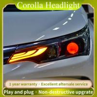 New Style 2017-2018 Year For Toyota Corolla Altis head lam LED Headlight Front Lamp