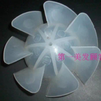 1 Pc 7 Blades Plastic Fan Blade Outside Diameter 55mm For Hair Dryer/For Panasonic Eh5571 Eh5573 Etc.