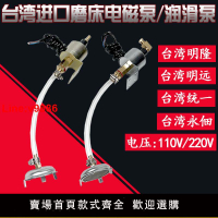 【台灣公司 超低價】618平面小磨床油泵電磁油泵手搖磨床銑床機床220V110加油泵抽油泵