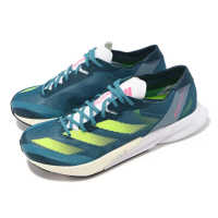 【adidas 愛迪達】慢跑鞋 Adizero Adios 8 W 女鞋 湖水藍 綠 超輕量 緩震 運動鞋 愛迪達(HP9722)