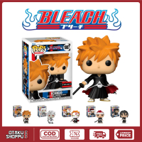 Bộ Sưu Tập Mô Hình Hành Động Anime Bleach - Ichigo Kurosaki, Rukia Kuchiki, Đầu Lắc Vinyl Pop Toy Ho