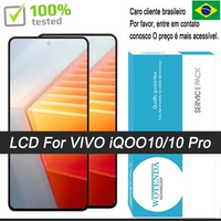 Original Screen For VIVO iQOO 10 LCD Display Touch Screen Digitizer Assembly Replacement Screen For vivo iQOO 10 Pro Display