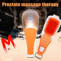 Men Prostate Massage Physiological Underwear Man Enlargement Massager Ultrasonic Vibration Stimulator Heating Magnetic Therapy