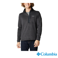 Columbia 哥倫比亞 男款 -半開襟刷毛上衣-深灰 UAE58170DY/FW22