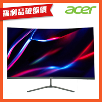 (福利品)Acer 宏碁 ED320QR S3 32型曲面電腦螢幕 AMD FreeSync Premium