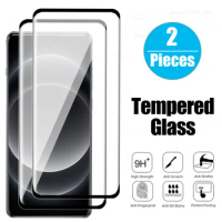 2Pcs Safety Tempered Glass For Xiaomi 14 Ultra 5G Protector For Xiaomi14 Ultra Xiaomi14 Pro Full Cover Curved Glass 6.73" Film