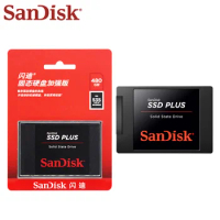 Sandisk SSD Plus Internal Solid State 1TB 2.5 Inch SATA III Hard Drive Disk 2TB 480GB 240GB For Laptop Desktop 100% Original