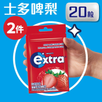 [2件]益達 Xylitol無糖香口珠 士多啤梨味 28g (10280400)