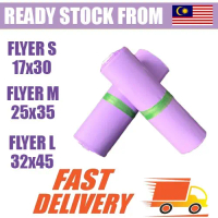 Eterpack Flyer Courier Pembungkusan Plastik Penghantaran Melalui Pos Kurier Bungkusan