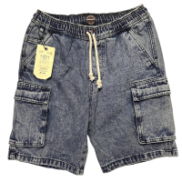 Celana Pendek Cargo Jeans Pria Kualitas Premium - Shorts