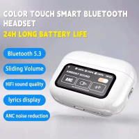 [หน้าจอสัมผัสสีเต็มรูปแบบ]โหมดส่วนตัวใหม่ G4 Touch Screen ในหูหูฟังบลูทู ธ 5.4 บลูทู ธ ANC ลดเสียงรบ