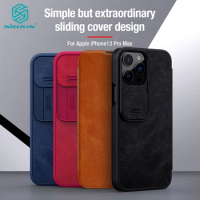 For iPhone 13 Case Nillkin Qin Card Pocket Wallet bag Leather Flip Cover for iPhone13 Pro Max Case