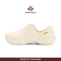 Marco Rocco MR8019 เหมาะสำหรับผู้ชาย ผู้หญิง รองเท้าแตะ สลิปออน EVA เสริมส้น สวยเท่แบบไม่ซ้ำใคร รองเ