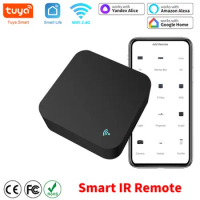 IR Remote Control Smart wifi Universal Infrared Tuya for smart home Control for TV DVD AUD AC Works with Amz Alexa Google Home