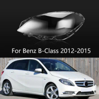 For Mercedes-Benz B-Class W246 B180 B200 2012 2013 2014 2015 Front Headlamp Lens Cover Headlight Lampshade Glass Lamp Shell Mask