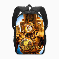 Skibidi Toilet Backpack Shoulder Bag Tv man Pencil Bag Titan Clock Man  backpack