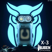 免運~(Gadgets Shop tw) WUBEN X3 Owl 700流明 貓頭鷹 轉角手電筒 EDC 紅白雙光源
