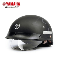 YAMAHA雅馬哈電動車輕便摩托頭盔3C認證透氣安全帽男女半盔春夏