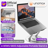 Laptop Stand WiWU S800 Rotation Adjustable Foldable Aluminum Holder
