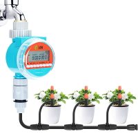 自動澆花器澆水神器滴灌管家用定時澆灌帶智能噴水器噴淋灌溉繫統
