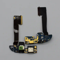 10PCS New Micro USB Charging Dock Port Board Flex Cable With Headphone Auto Jack For HTC One M8