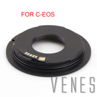 Venes For C-EOS Macro AF Confirm Adapter Suit For 16mm C Mount Lens to Canon (D)SLR Camera 4000D/2000D/6D II/200D/77D/5D IV