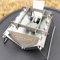 SOTO 320 Mini Gas Stove Accessory Camping Picnic Windshield Bracket Outdoor BBQ Windproof Ring Lightweight Travel Cooking