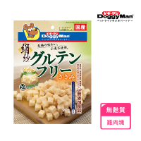 【Doggy Man】犬用絹紗無麩質雞肉塊 90g(日本製 犬用零食)