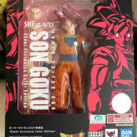 100% Original Bandai 2021CJ SH Figuarts SHF Super Saiyan God Son Goku Dragon Ball In Stock Anime Action Figures PVC Model Figura