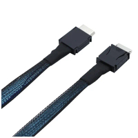 Cáp siêu tốc, Cáp mở rộng dữ liệu PCIE Oculink SFF 8611 4I sang MINI SAS SFF-8611 4I Server, Dây chu