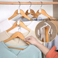 40Pc multicolor Clothes Hanger Connector Hooks,Cascading Thicken Hanger Hooks for Clothes,Used in Heavy Duty Closet Space Savers