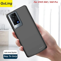QuLing 6800 Mah For VIVO X60 X60 Pro Battery Case Battery Charger Bank Power Case For VIVO X60 Pro Battery Case