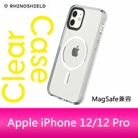 RHINOSHIELD 犀牛盾iPhone 12/12 Pro(6.1吋) Clear(MagSafe 兼容)超強磁吸透明防摔手機殼(五年黃化保固)【APP下單最高22%點數回饋】