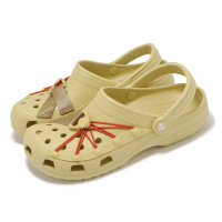【Crocs】洞洞鞋 Classic Lockdown Clog 男鞋 芝麻色 經典織帶克駱格 休閒鞋 卡駱馳(2103930HY)