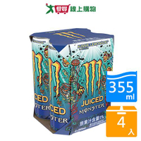 魔爪澳式檸檬能量飲355MLx4【愛買】