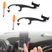 For Mini Cooper R55 R56 Rotation Car Phone Holder Cradle Holder Stand Hatchback Cell Phone Mount Stand Parts r56