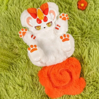 Genuine Fabulous Beasts Toys Flip Belly Series Blind  Plush Dolls Mystery  Kawaii Dolls Guess Bag Gi