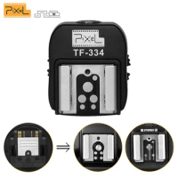 Pixel TF-334 Hot Shoe Adapter Converter For Sony A7 A7S A7SII A7R A7RII A7II NEX6 RX1 RX1R RX10 RX100II Mi Camera to Canon Nikon
