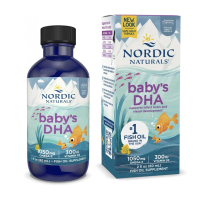 nordic naturals 挪威小魚嬰幼兒魚油滴劑+維生素D3 60ml  （EXP 2028）