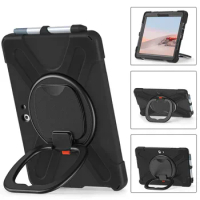 360 Degree Rotary Case for Microsoft Surface Go 3 2 Drop Resistance Cover SurfaceGo Go2 Go3 Stand Holder with Pen Slot Handle