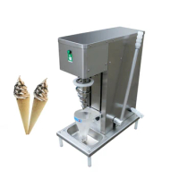 Commercial Ice Cream Mixer Machine Fruit Yogurt Gelato Blender Maker Stainless Steel Yummy Ice Cream Machine