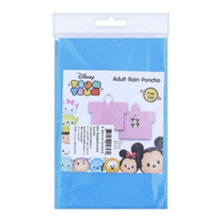 วินเทจ เสื้อกันฝนใช้แล้วทิ้ง PE ลิขสิทธิ์ Disney Tsum Tsum ฟรีไซส์ คละแบบ