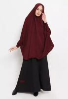 ZAYIDAN Queenza Set Gamis Wanita Muslimah By Zayidan Madeena Yukensi - Hitam