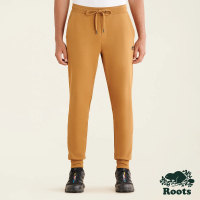 【Roots】Roots男裝-城市悠遊系列 雙面布縮口休閒褲(棕色)